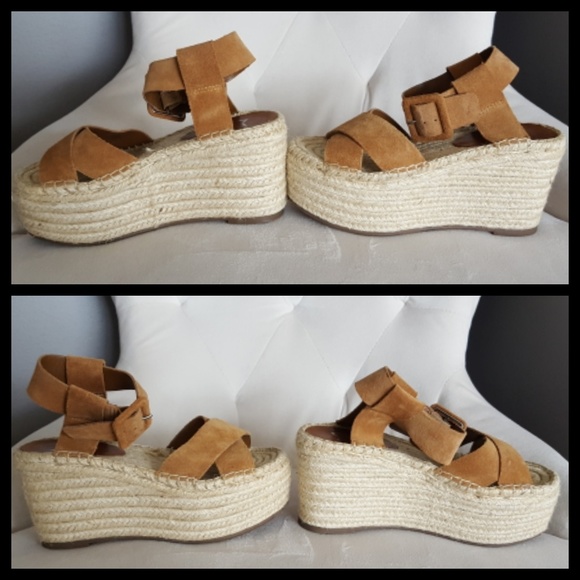 🚫SOLD🚫Marc Fisher LTD Randall espadrille wedge 5 - Picture 3 of 5